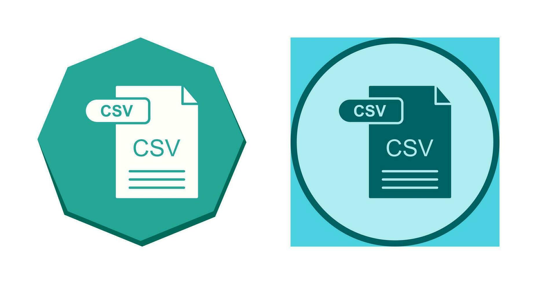 CSV Vector Icon
