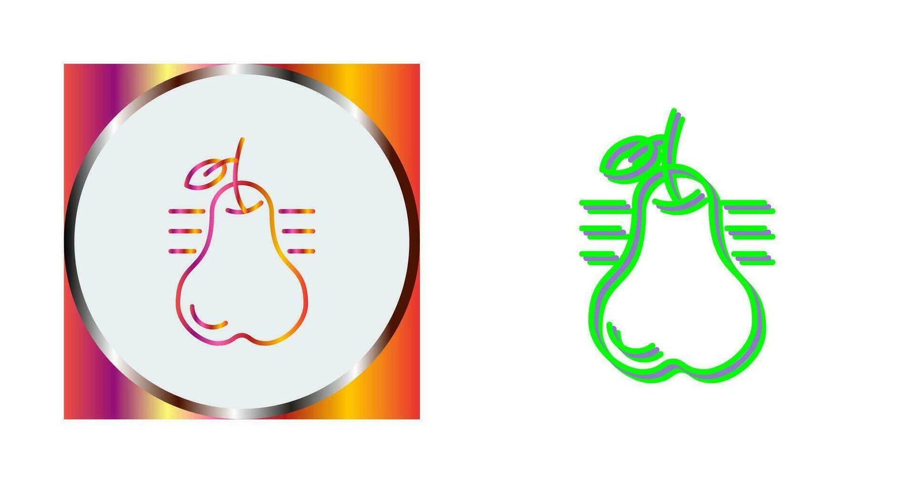 Pear Vector Icon
