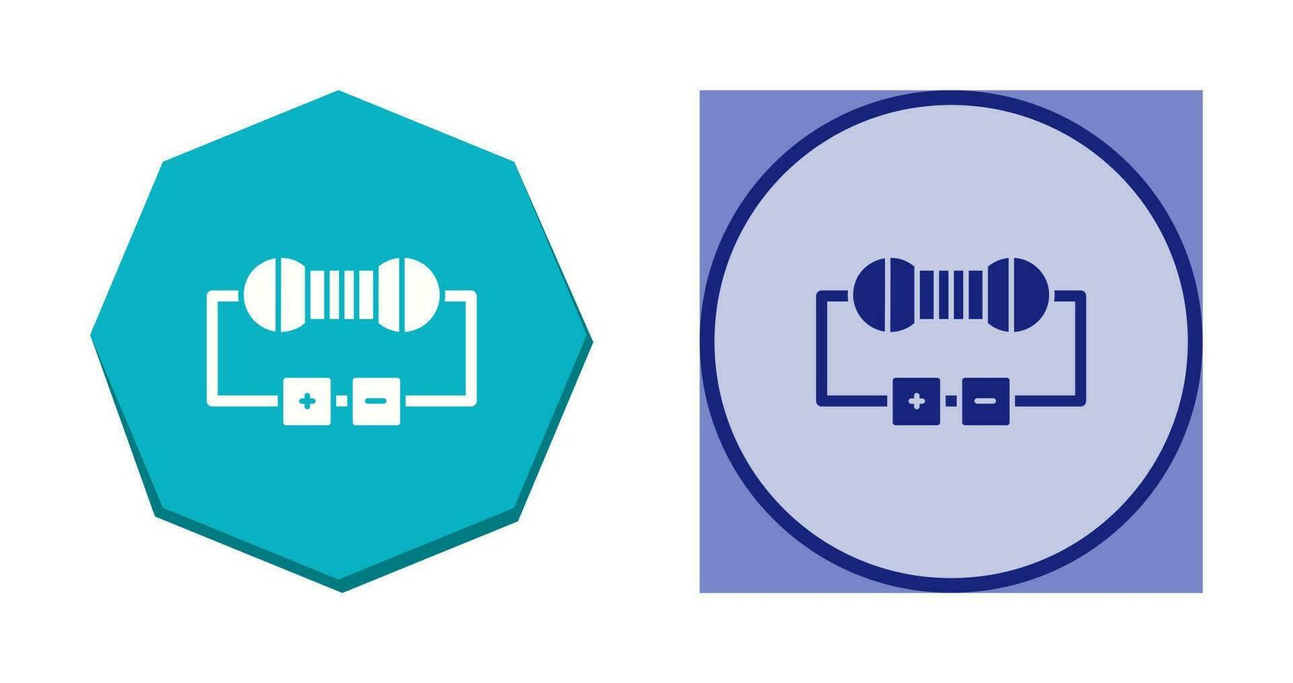 Resistor Vector Icon