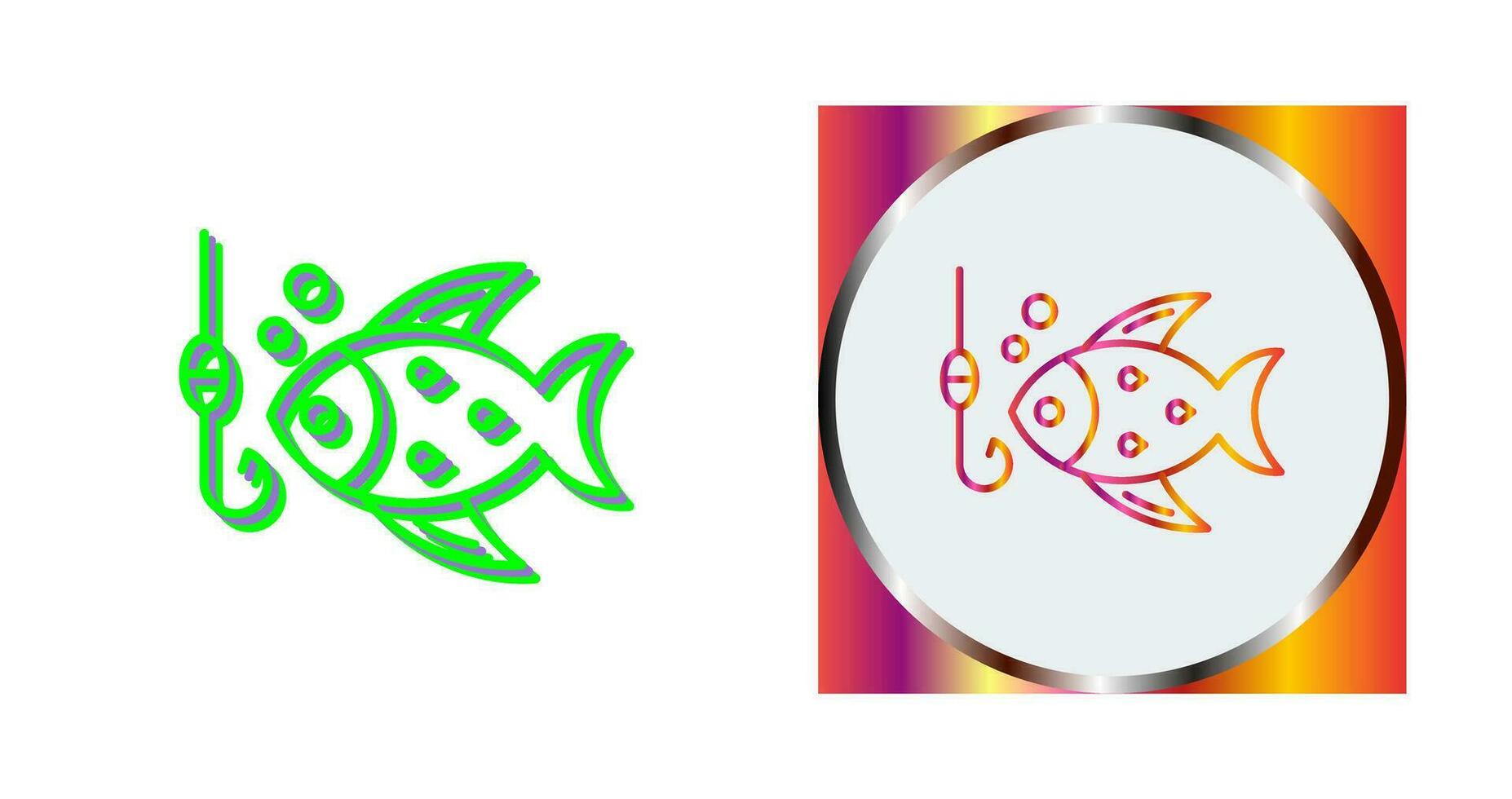 icono de vector de pesca