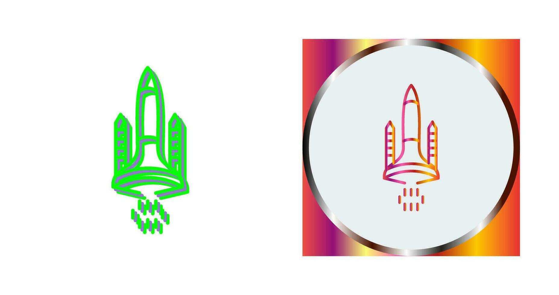 Space Shuttle Vector Icon