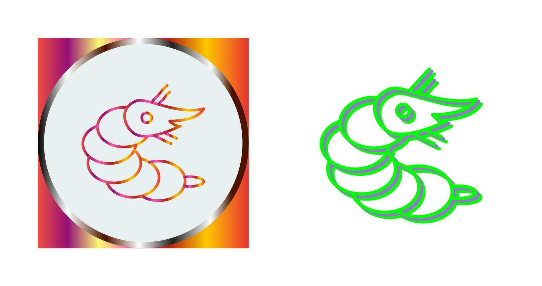 Shrimp Vector Icon