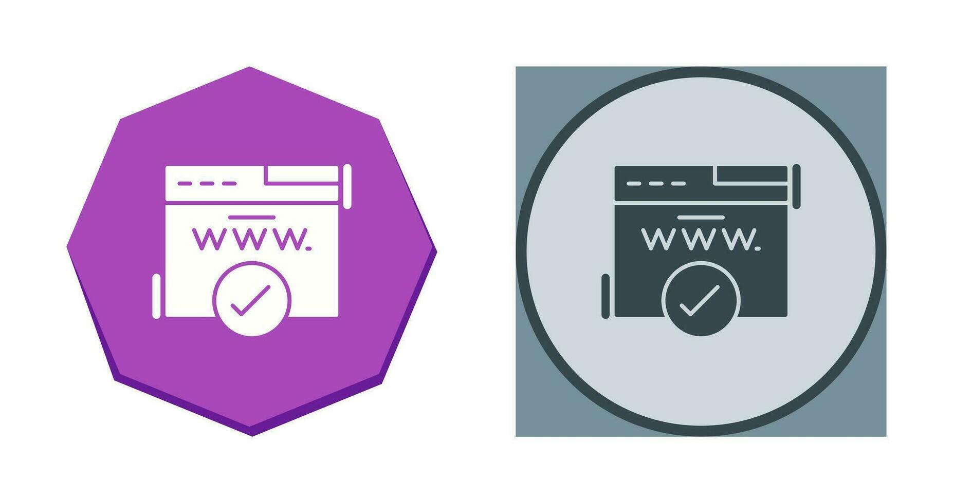 Domain Vector Icon