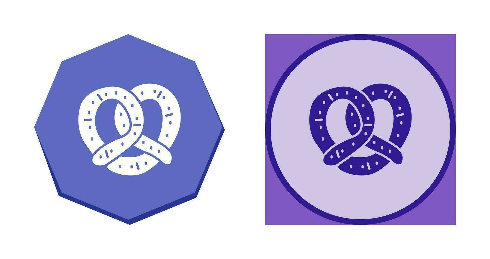 Pretzel Vector Icon