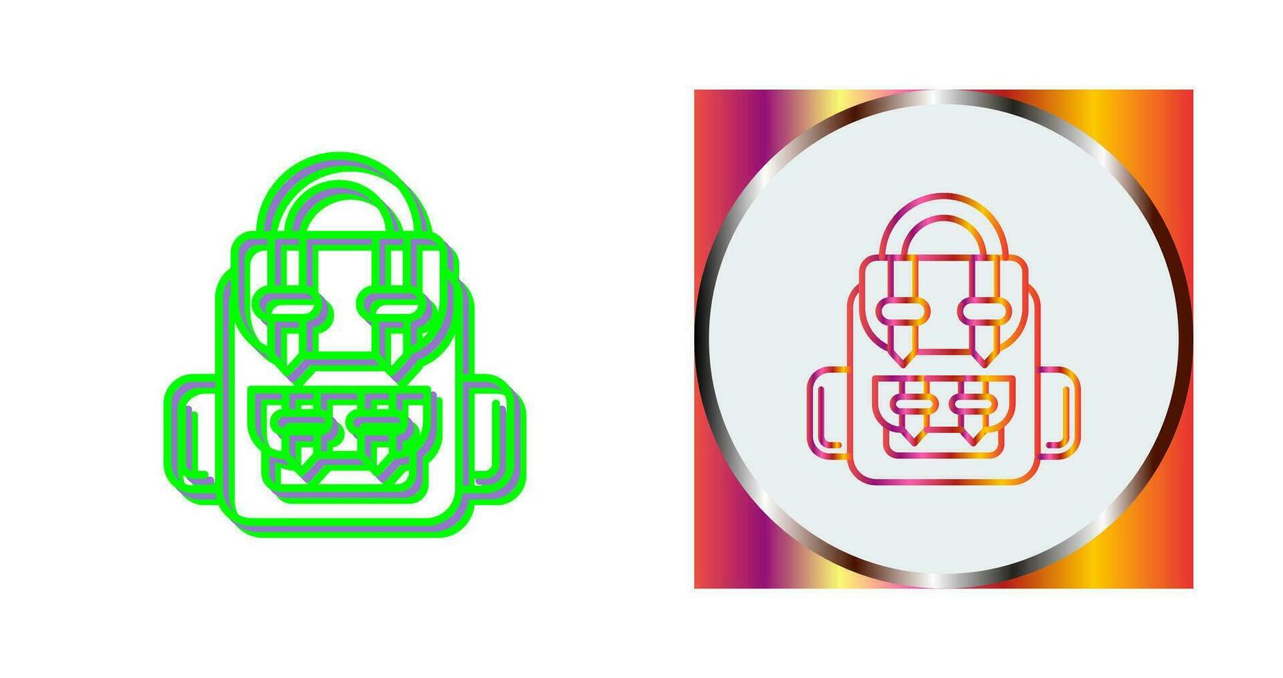Backpack Vector Icon