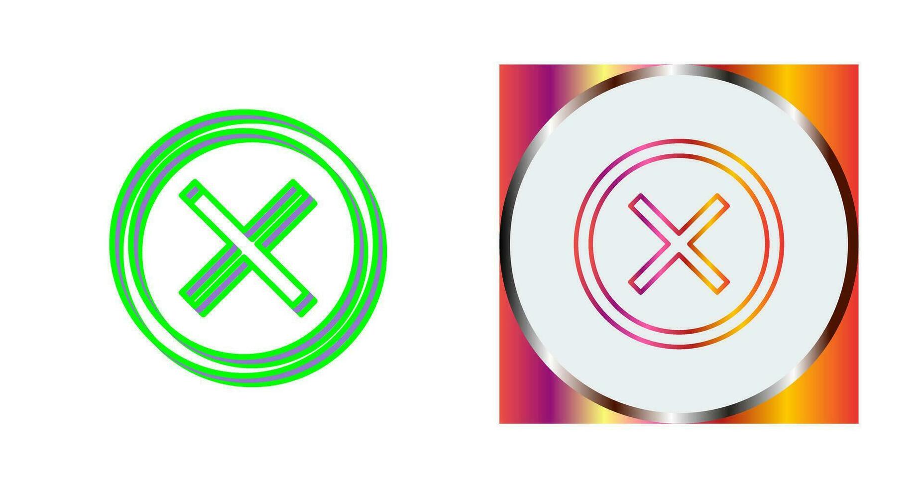 Do Not Cross Vector Icon
