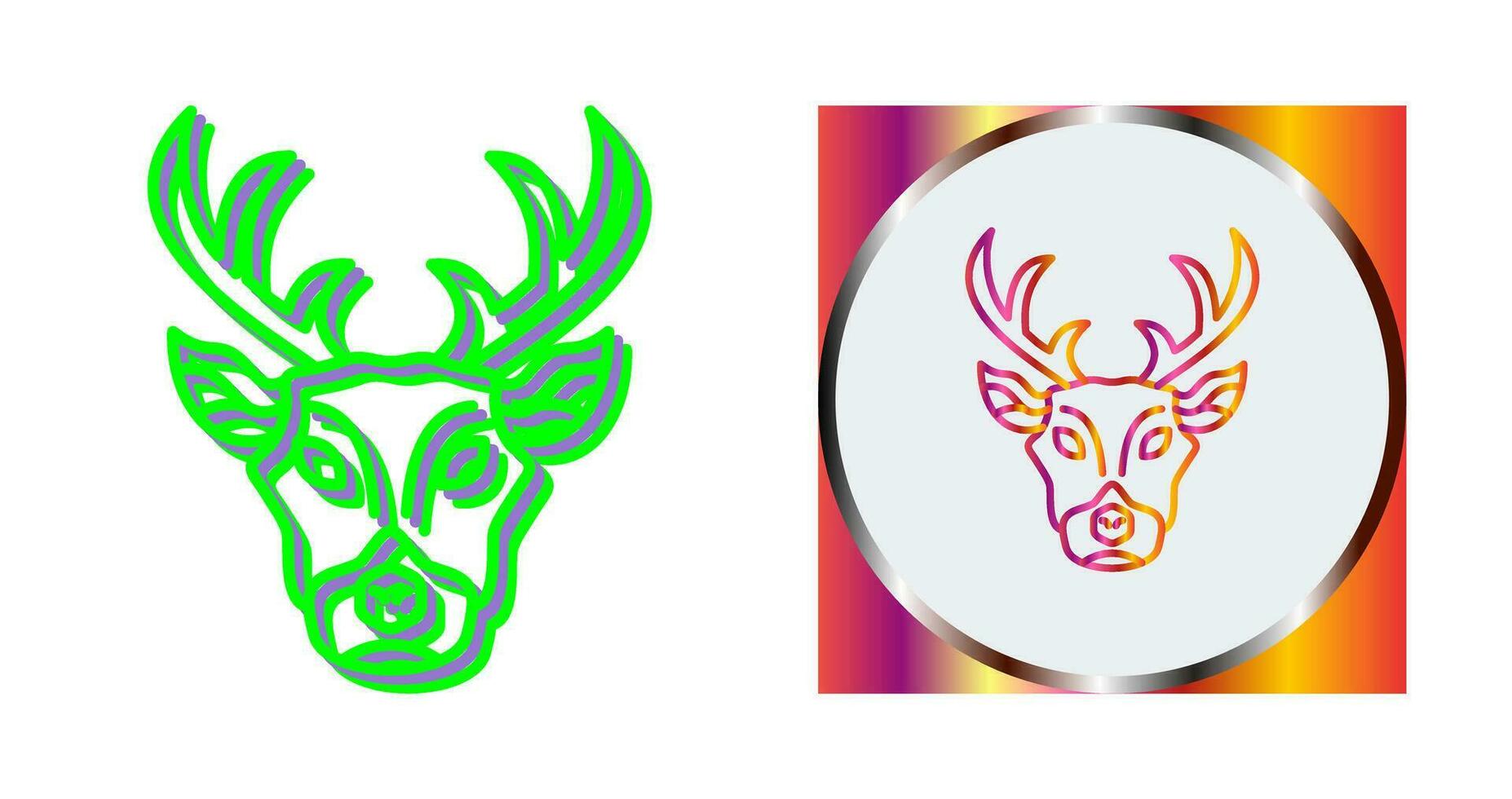 Deer Vector Icon