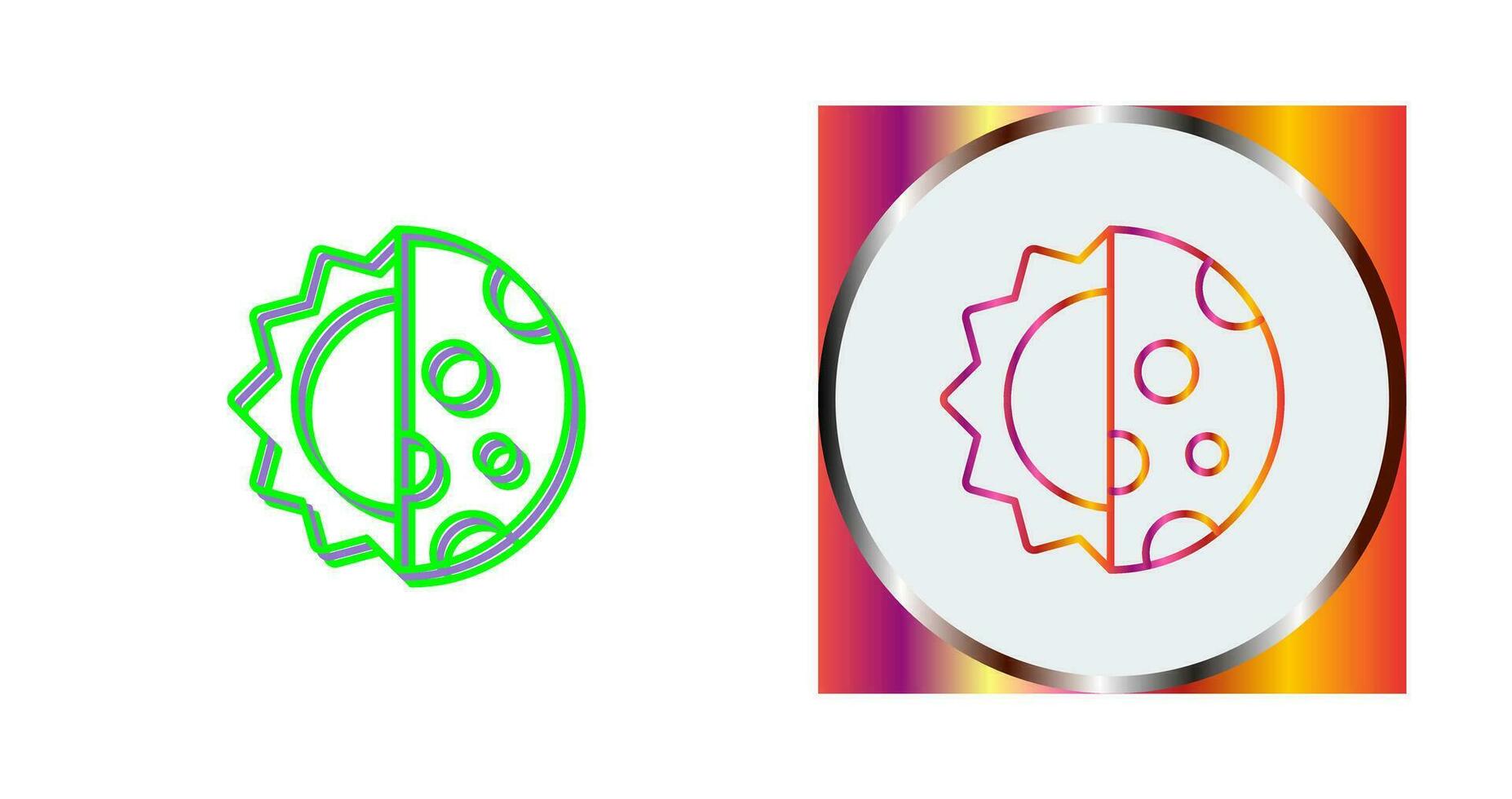 Day And Nigt Vector Icon