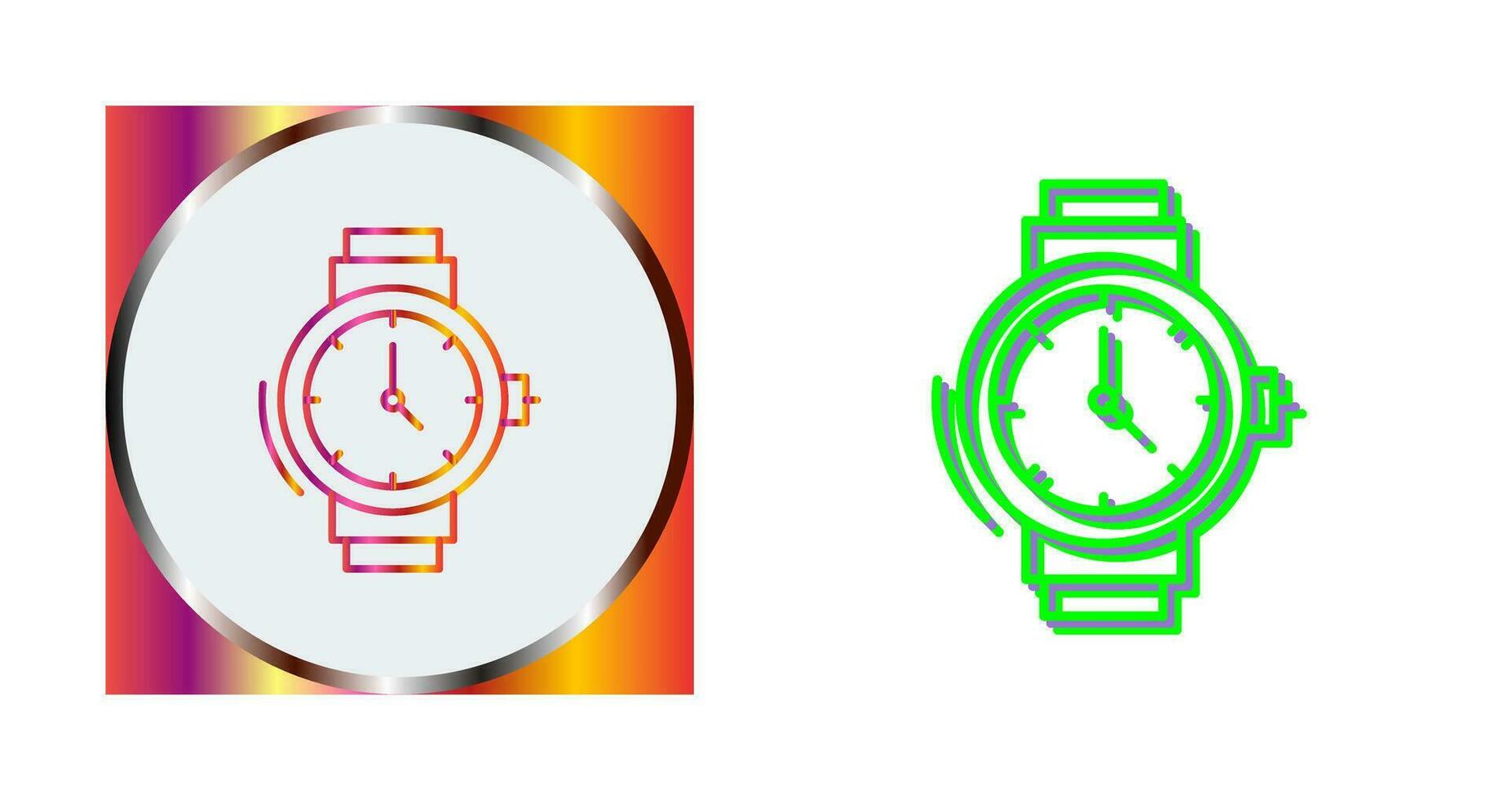 Wristwatch Vector Icon