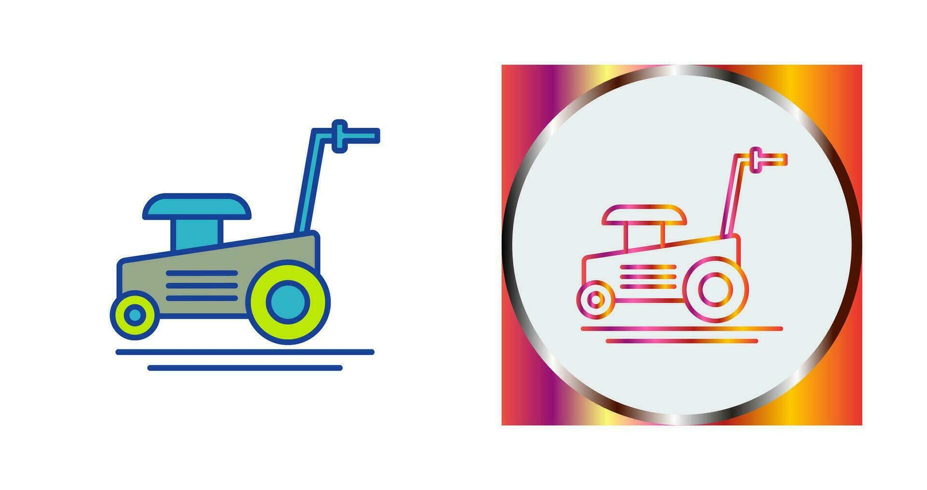 Lawn Mower Vector Icon