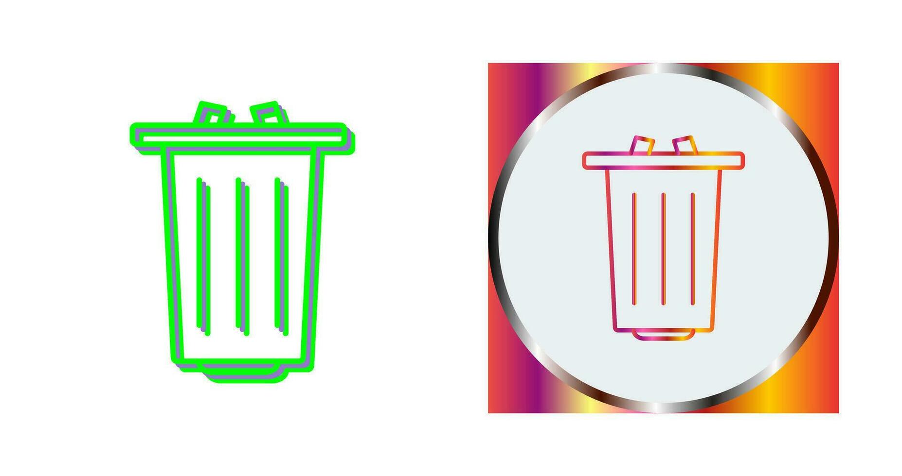 Garbage Vector Icon