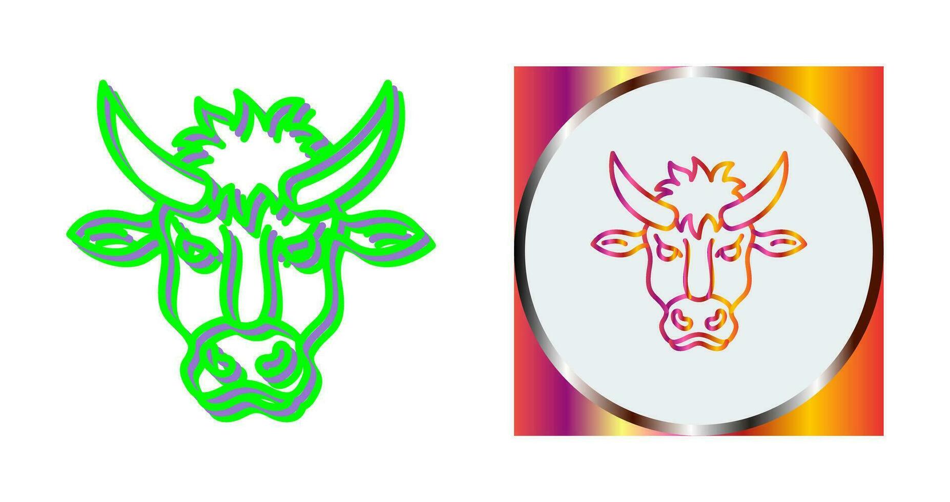 Bison Vector Icon