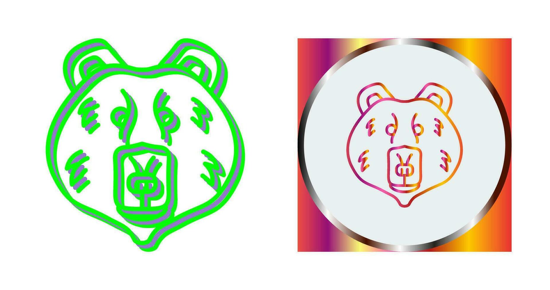 Polar Bear Vector Icon