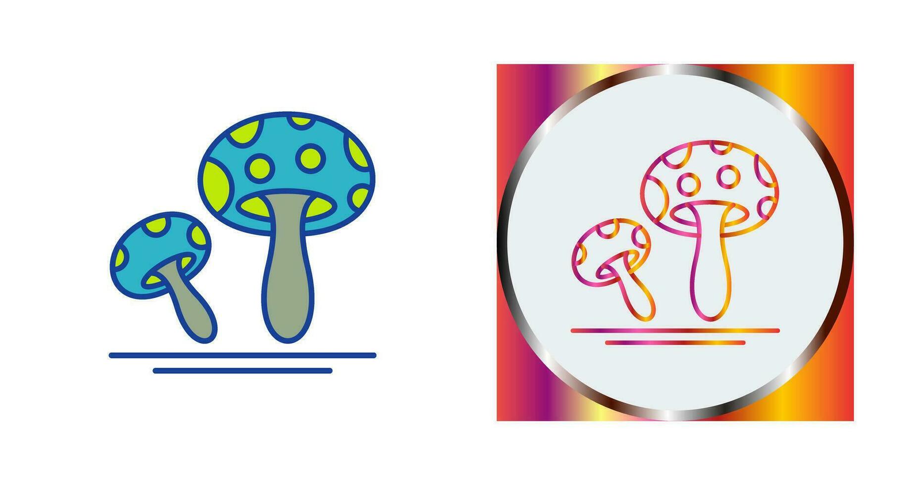 Mushroom Vector Icon