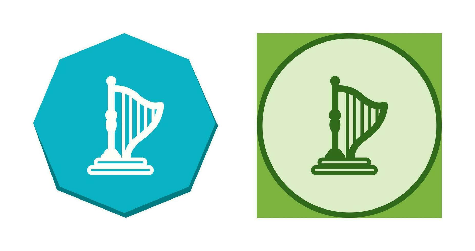 Harp Vector Icon