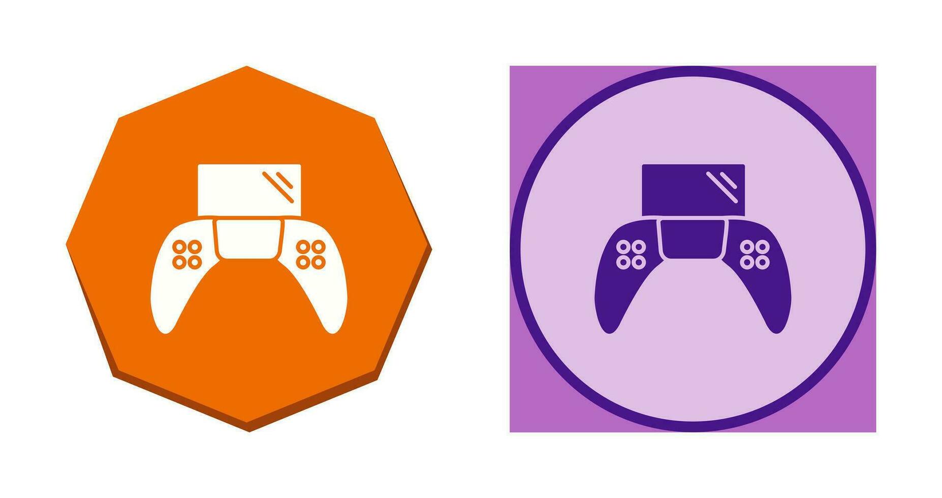 Unique Play Station Vector Icon