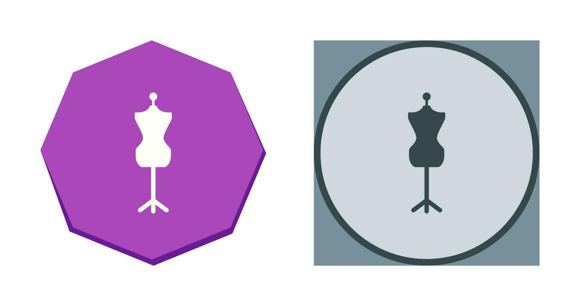 icono de vector de soporte de vestido