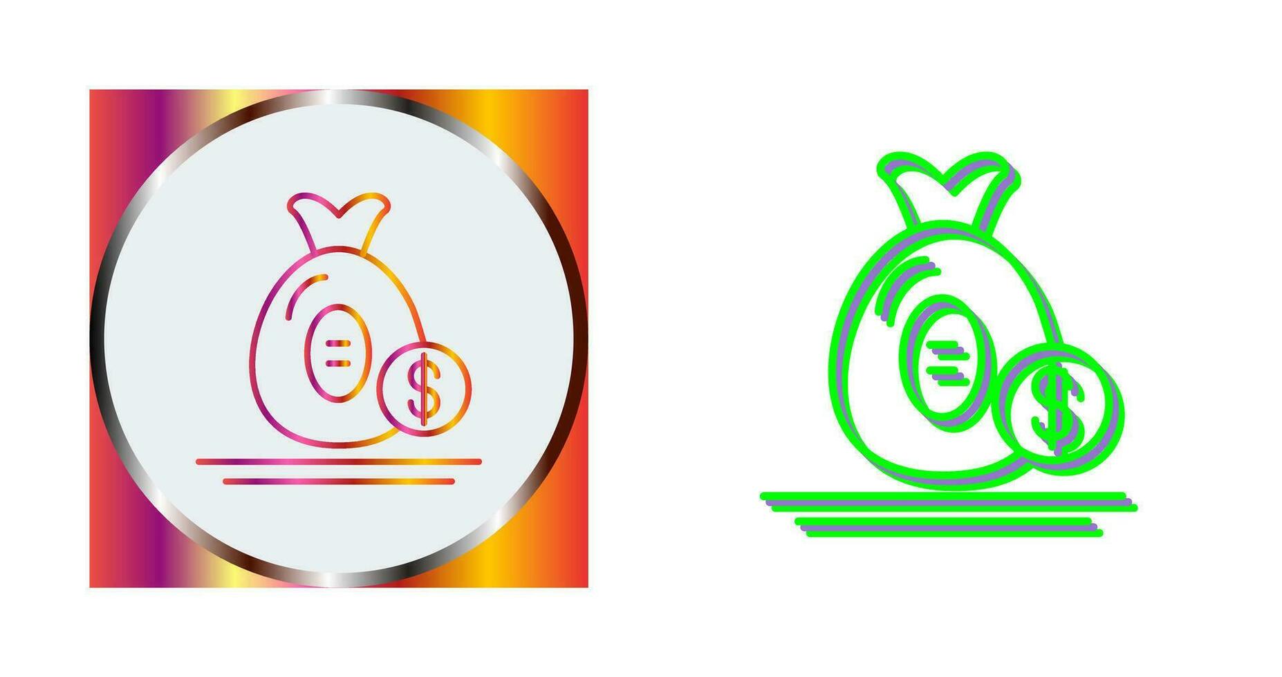 Money Bag Vector Icon