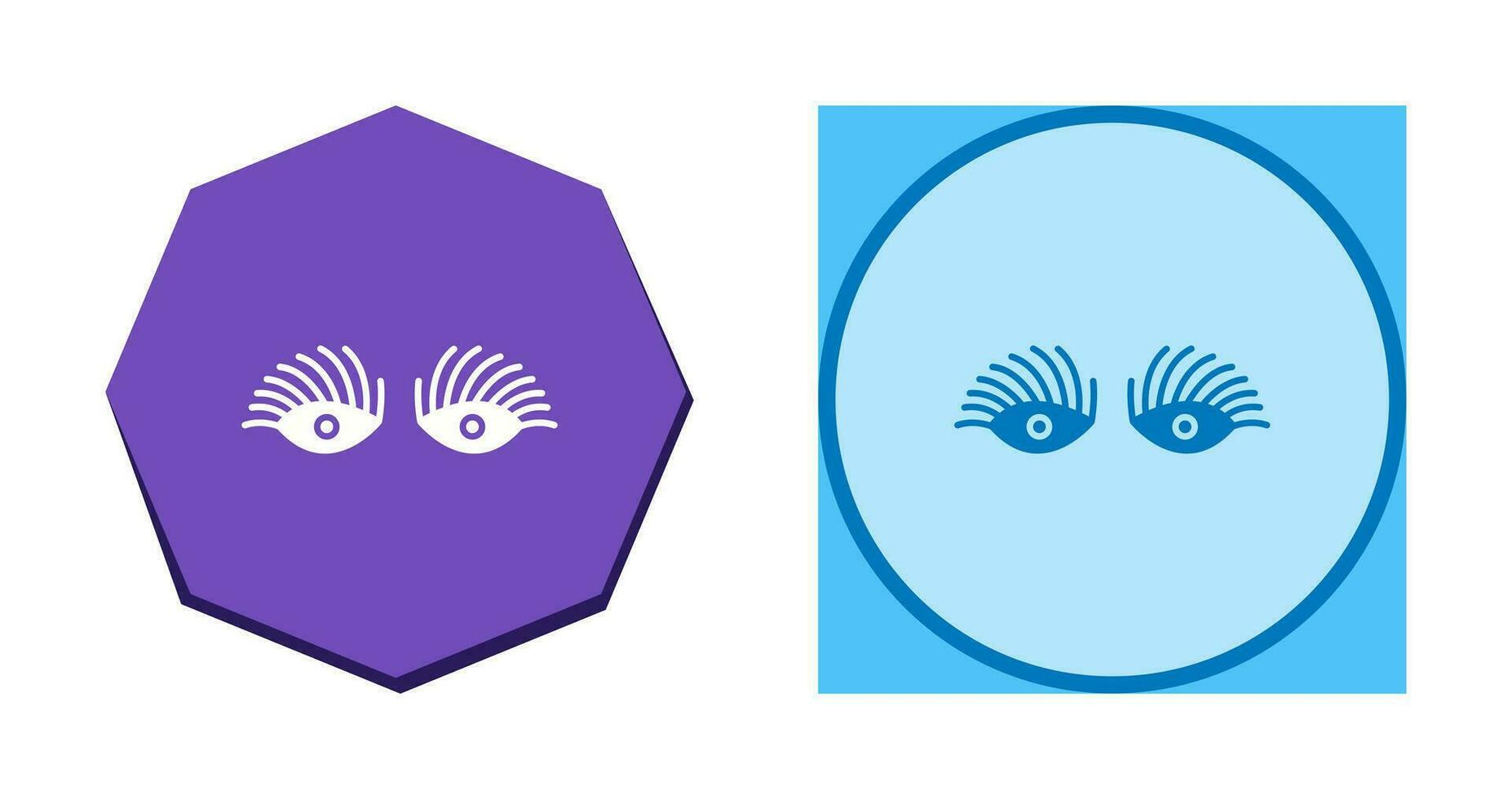 Longlashes Vector Icon