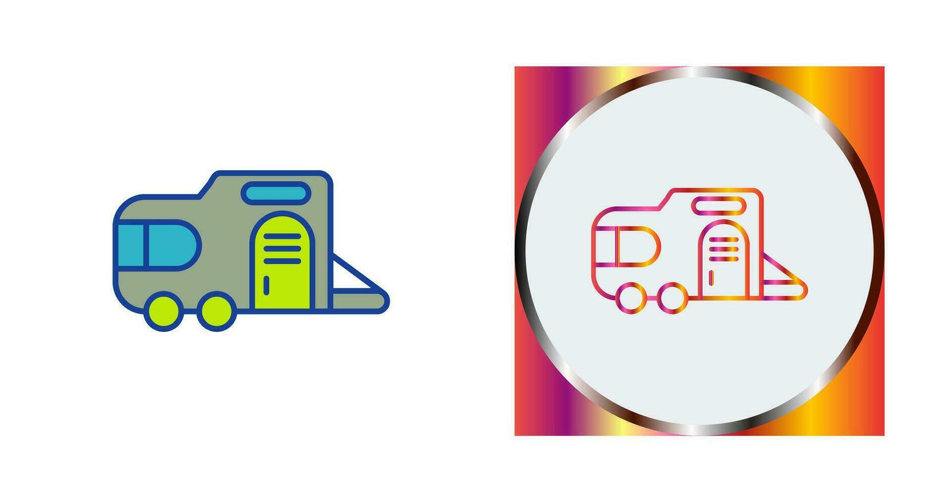 Caravan Vector Icon