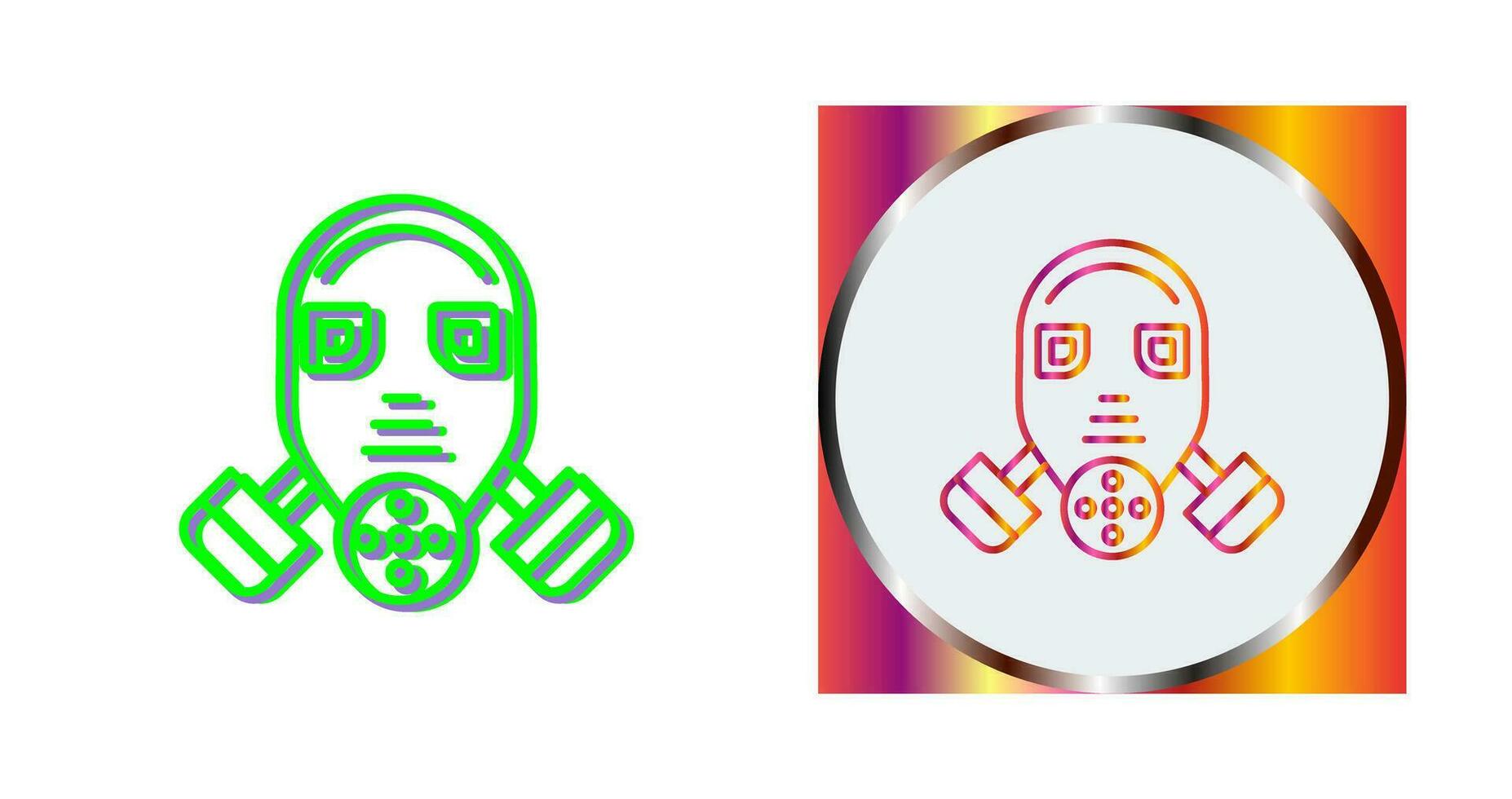 Gas Mask Vector Icon