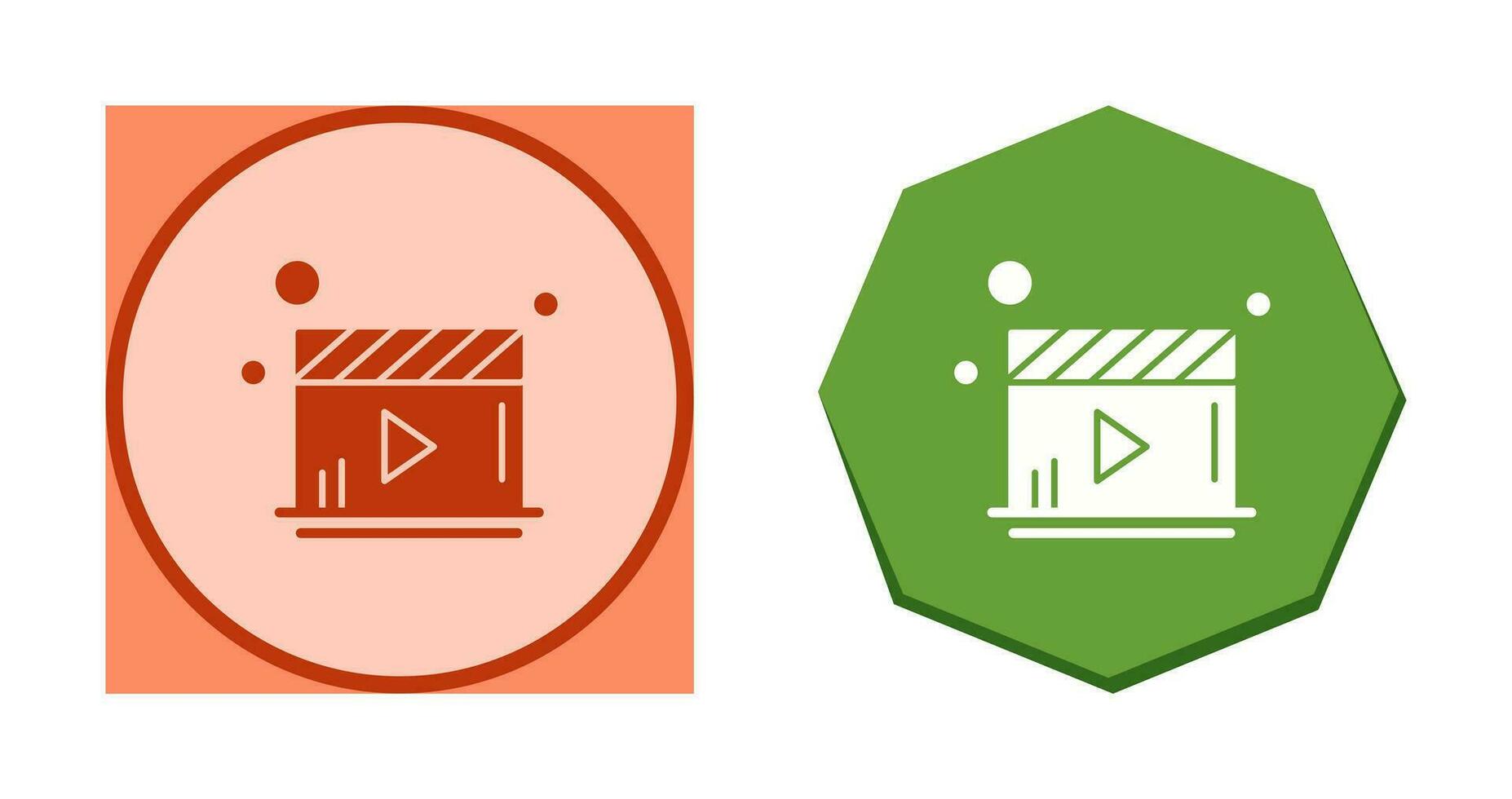 Video Player Vector Icon