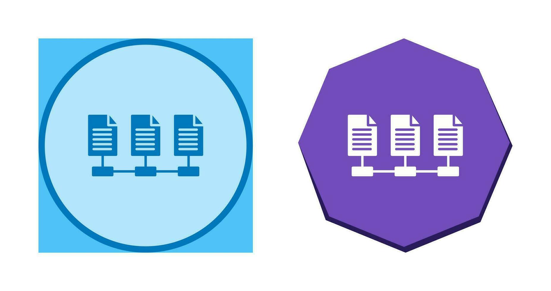 Network Files Vector Icon