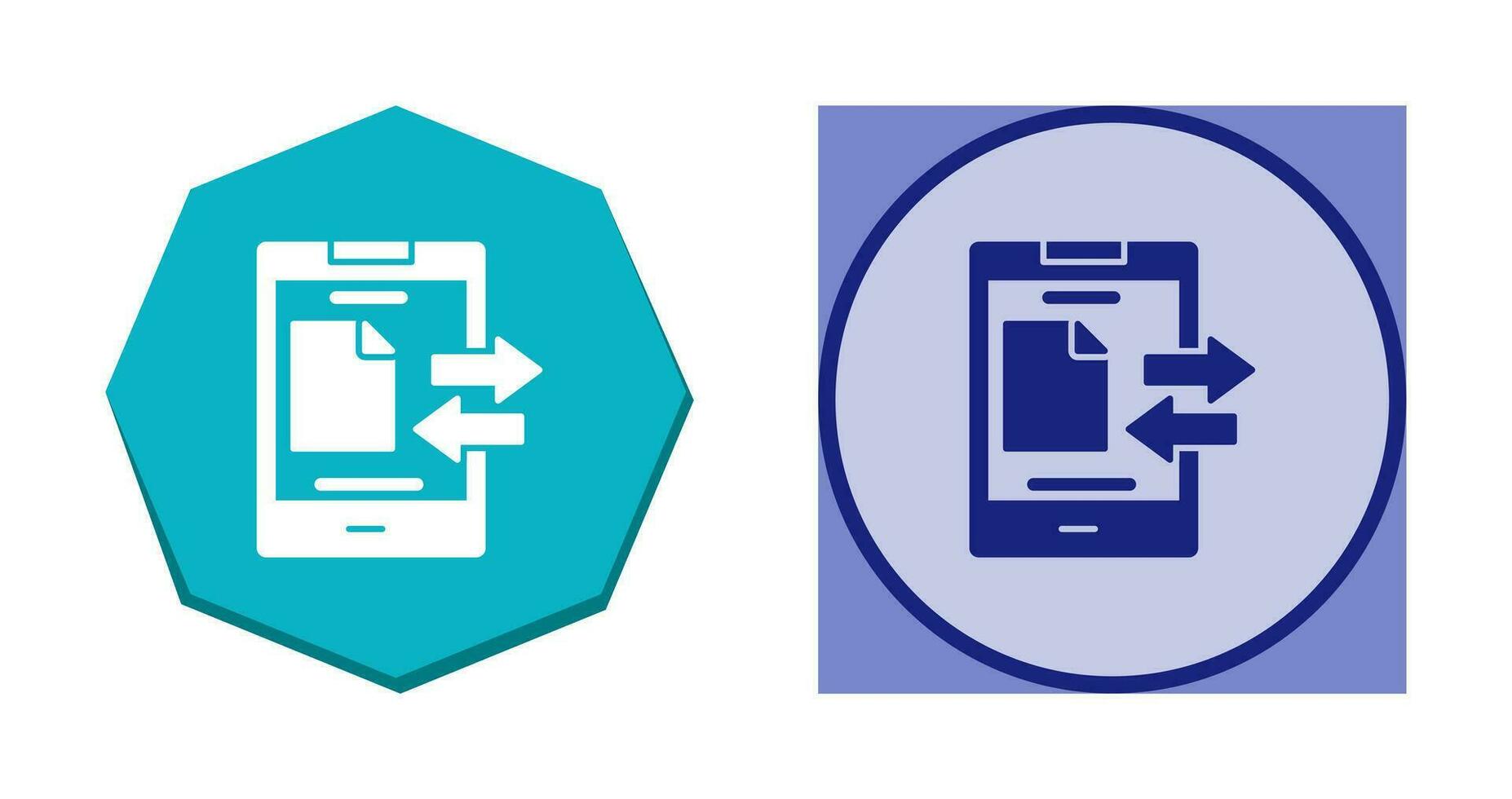 Data Transfer Vector Icon