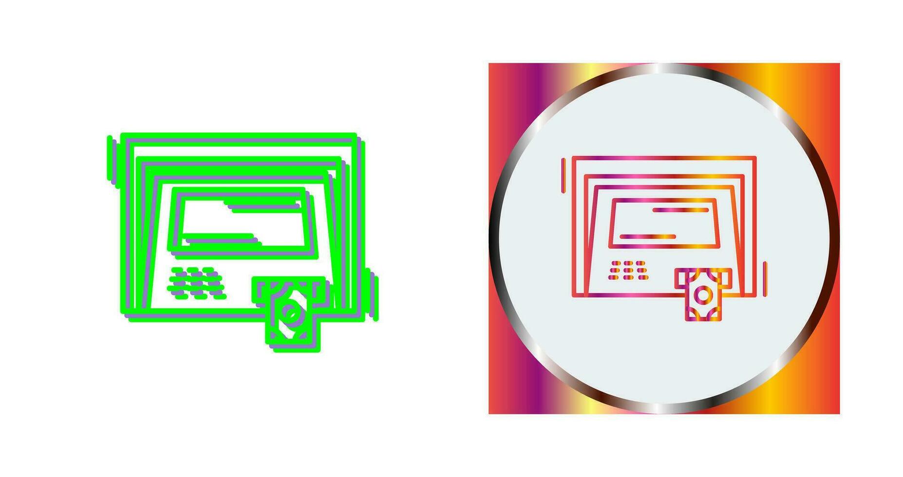 ATM Vector Icon