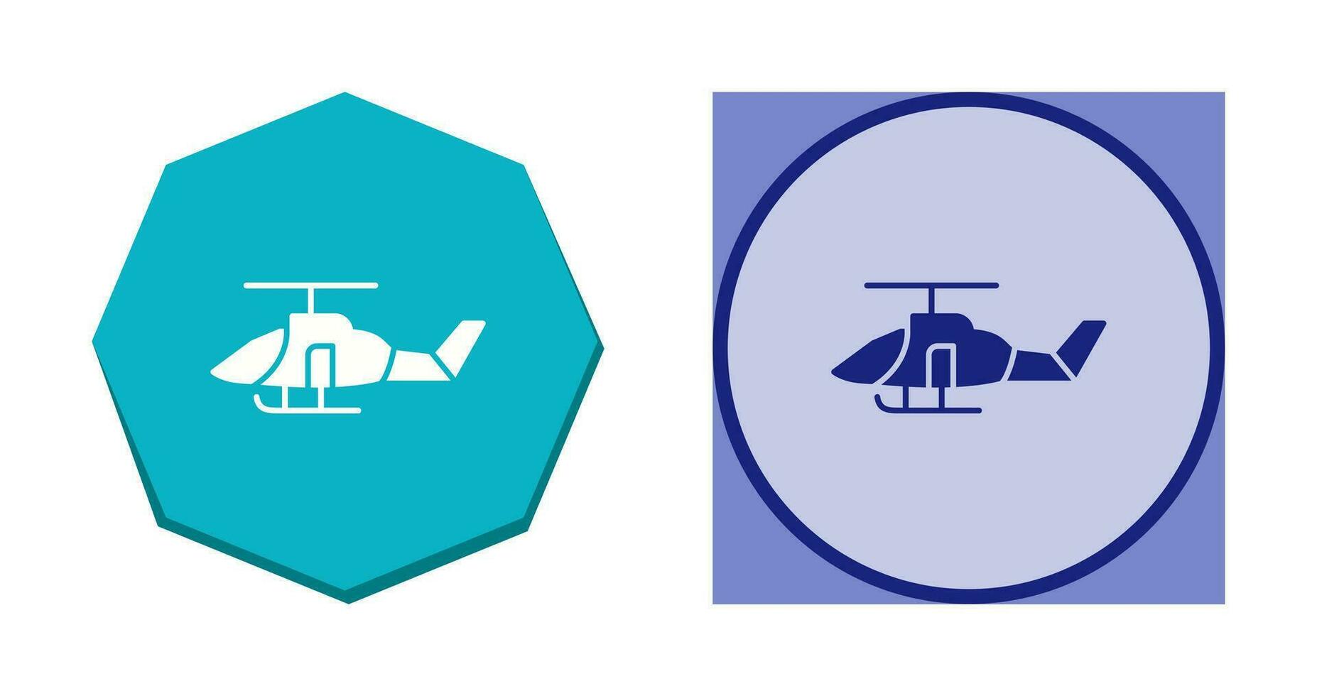 Military Helicopter Vector Icon