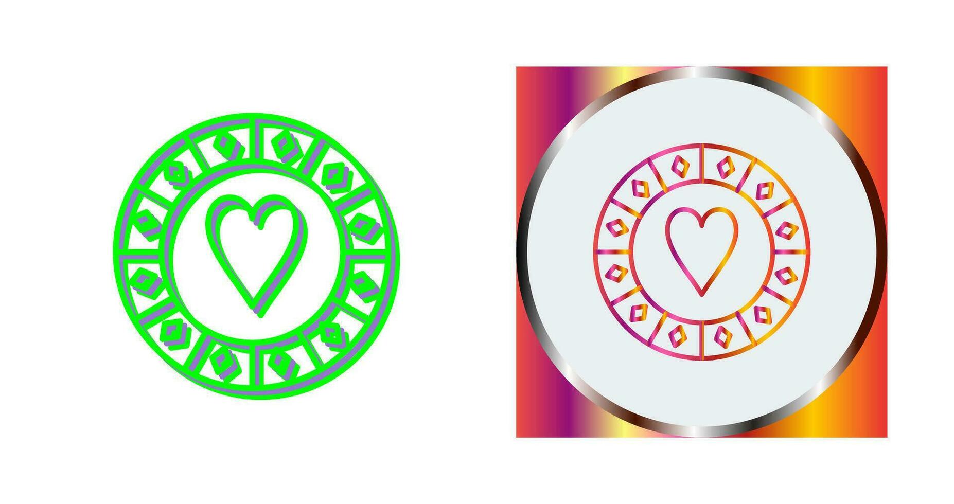 Casino Chips Vector Icon