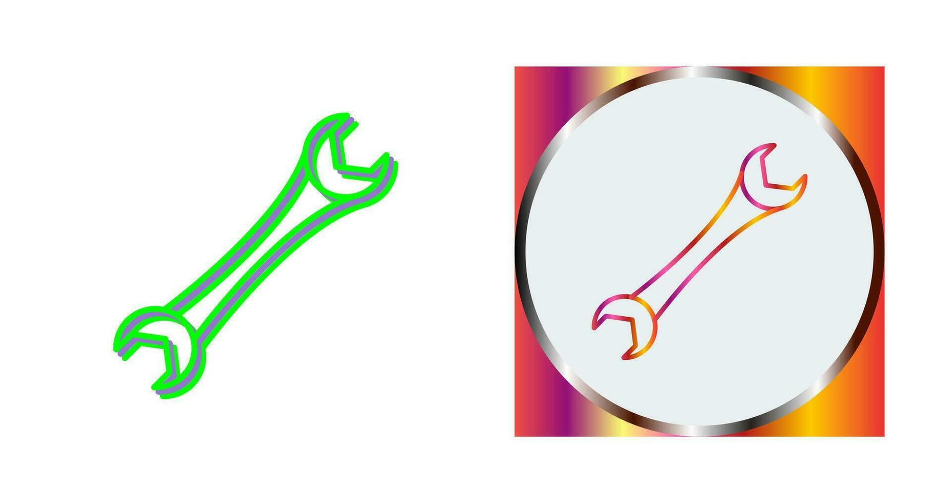 Spanner Vector Icon