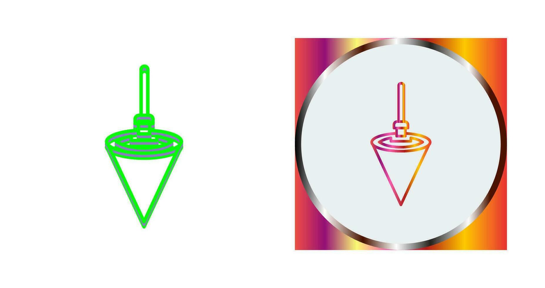 Plumb Bob Vector Icon