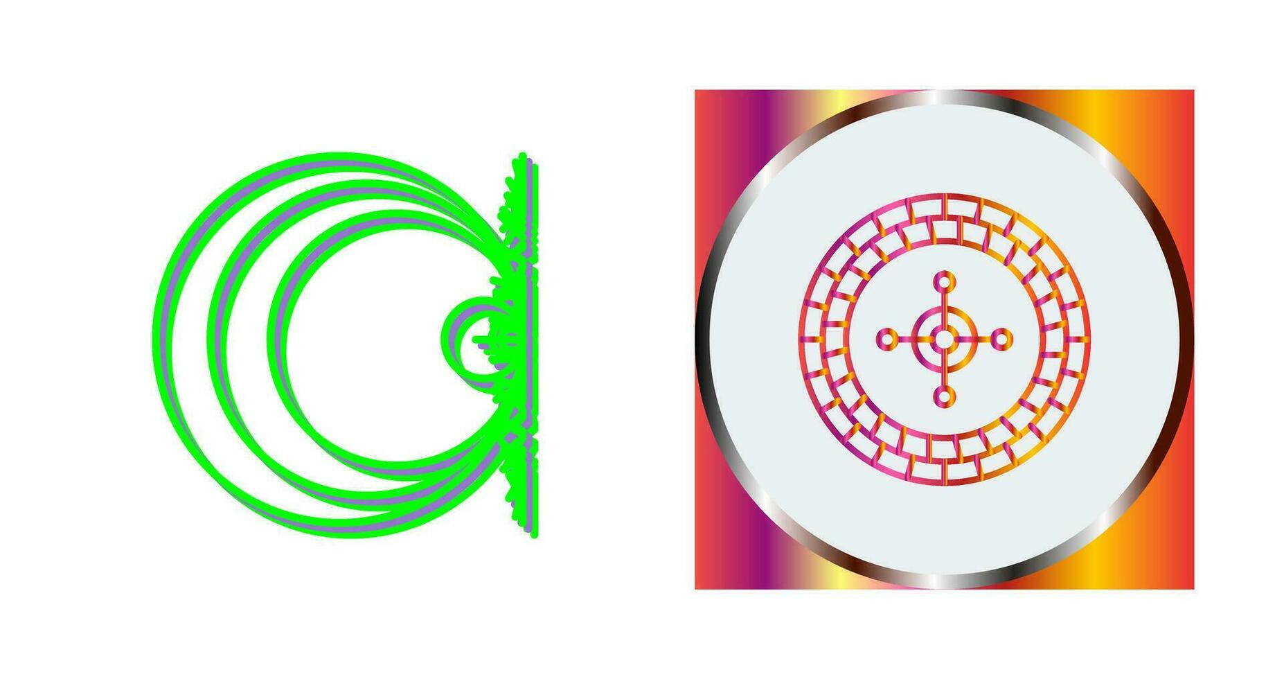 Roulette Vector Icon
