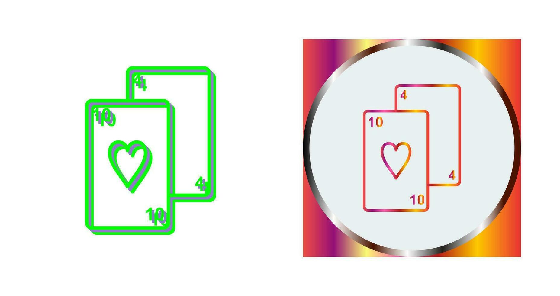 Playing Cards Vector Icon