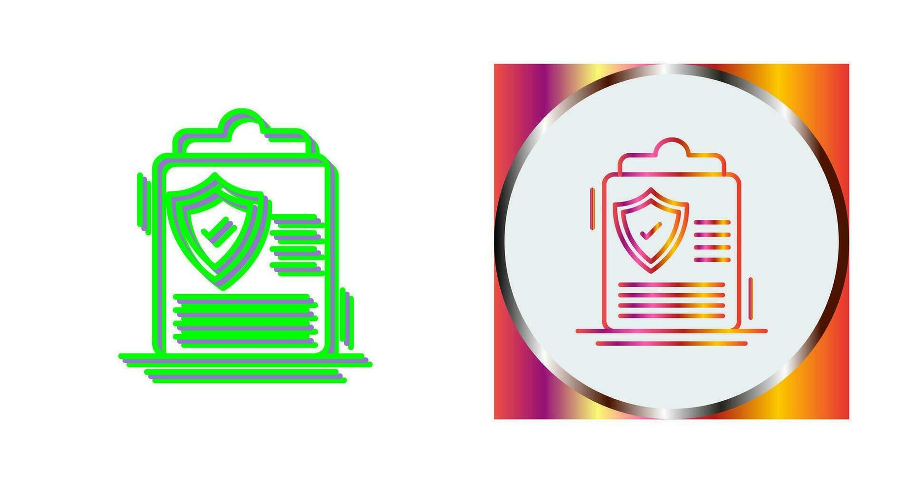 Protection Policy Vector Icon
