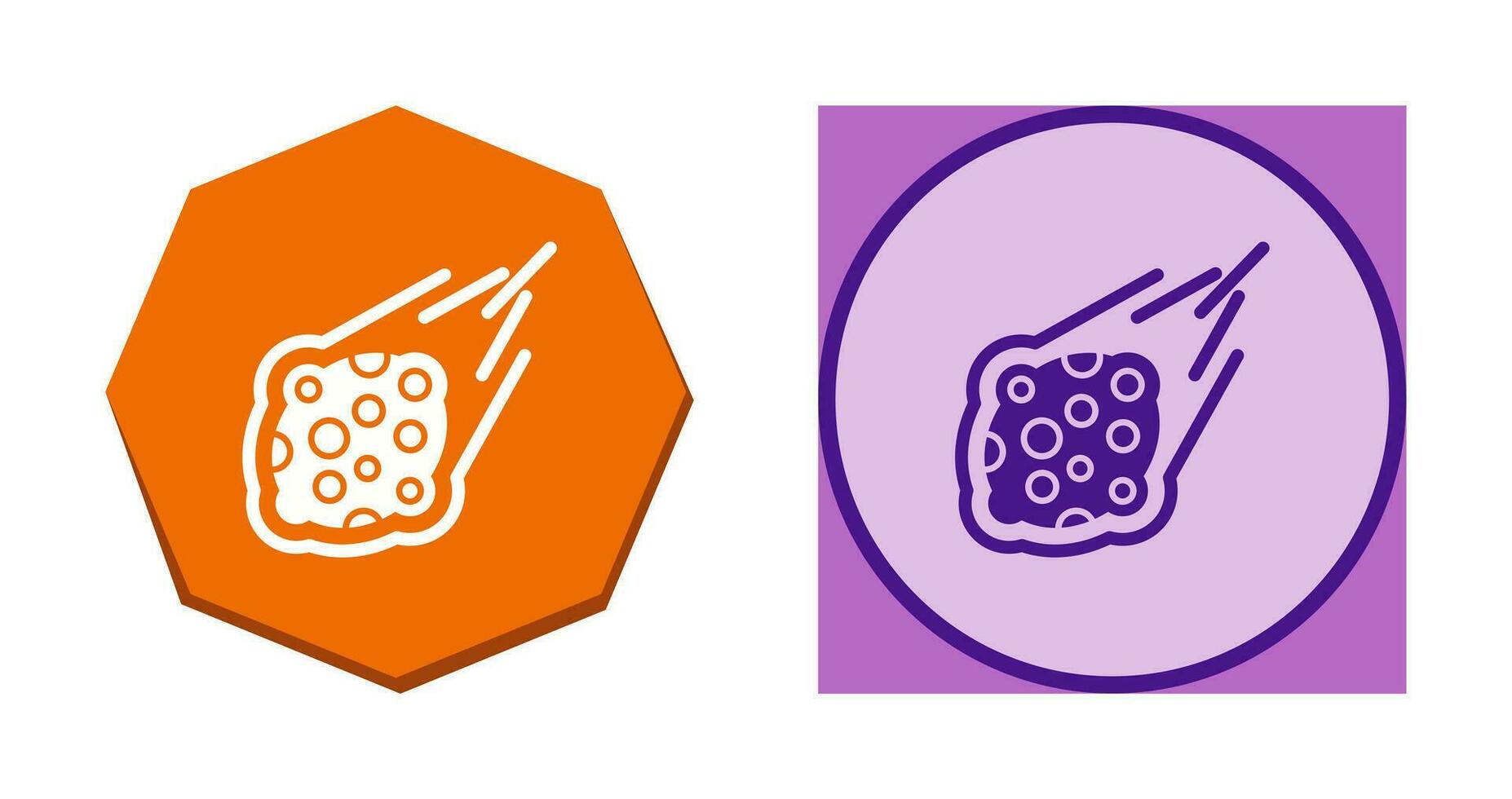 Meteorite Vector Icon