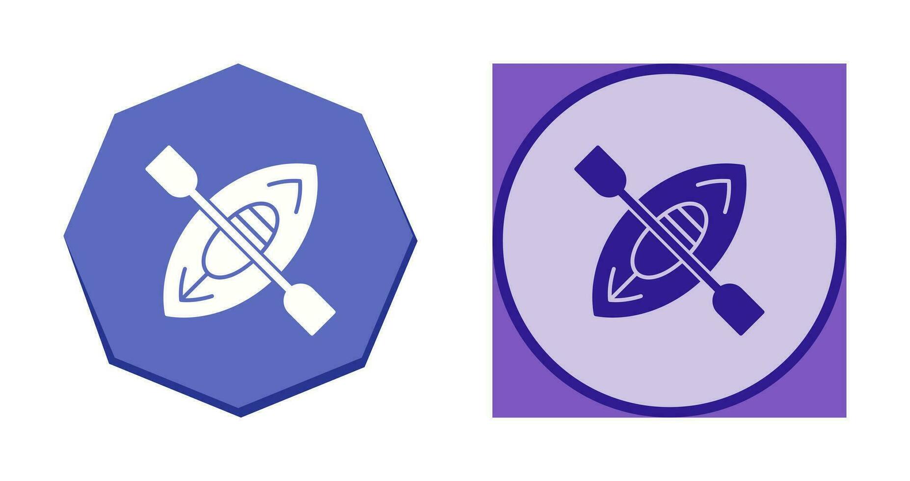 Kayak Vector Icon