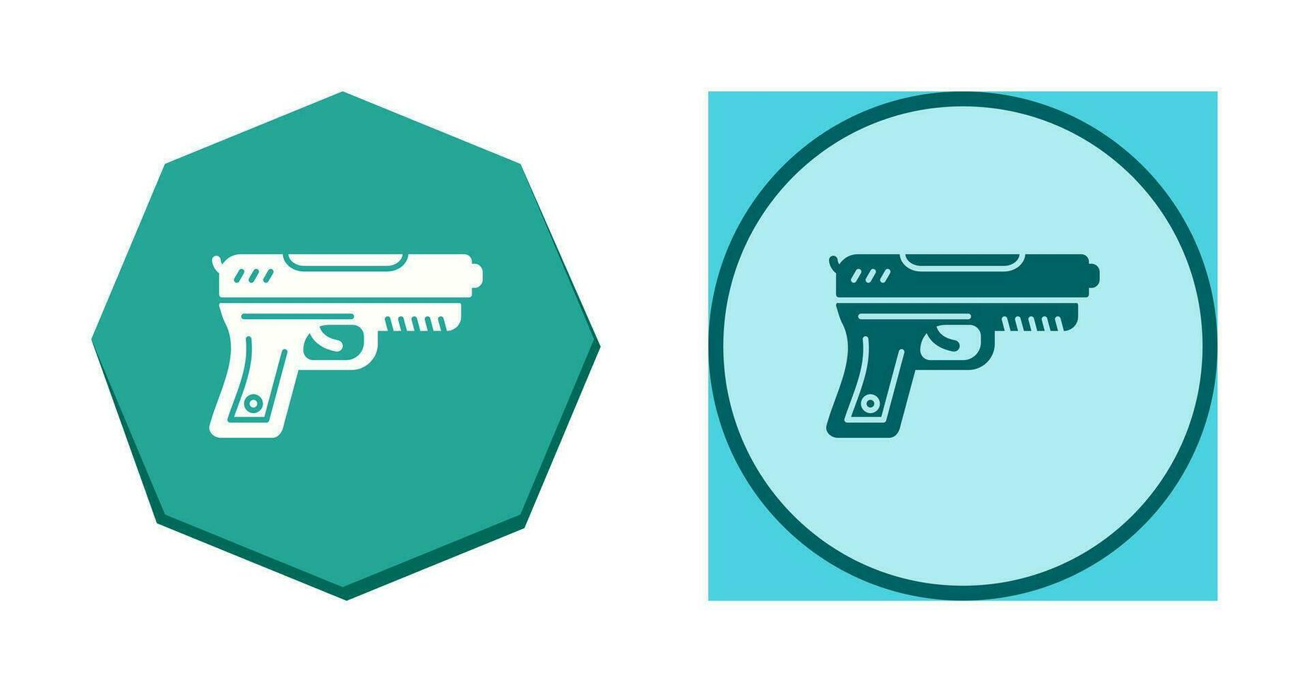 icono de vector de pistola