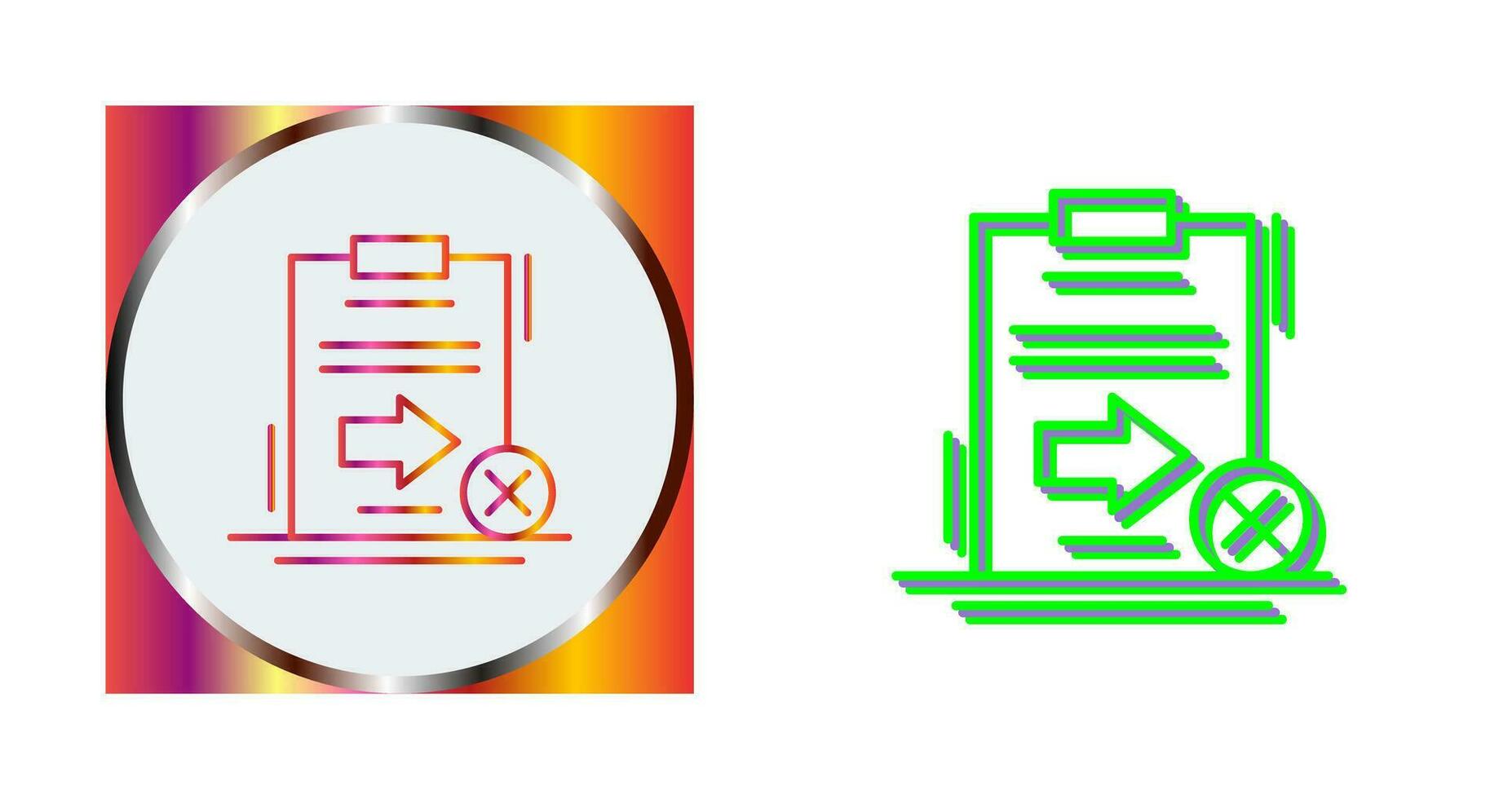 Send Failed Vector Icon
