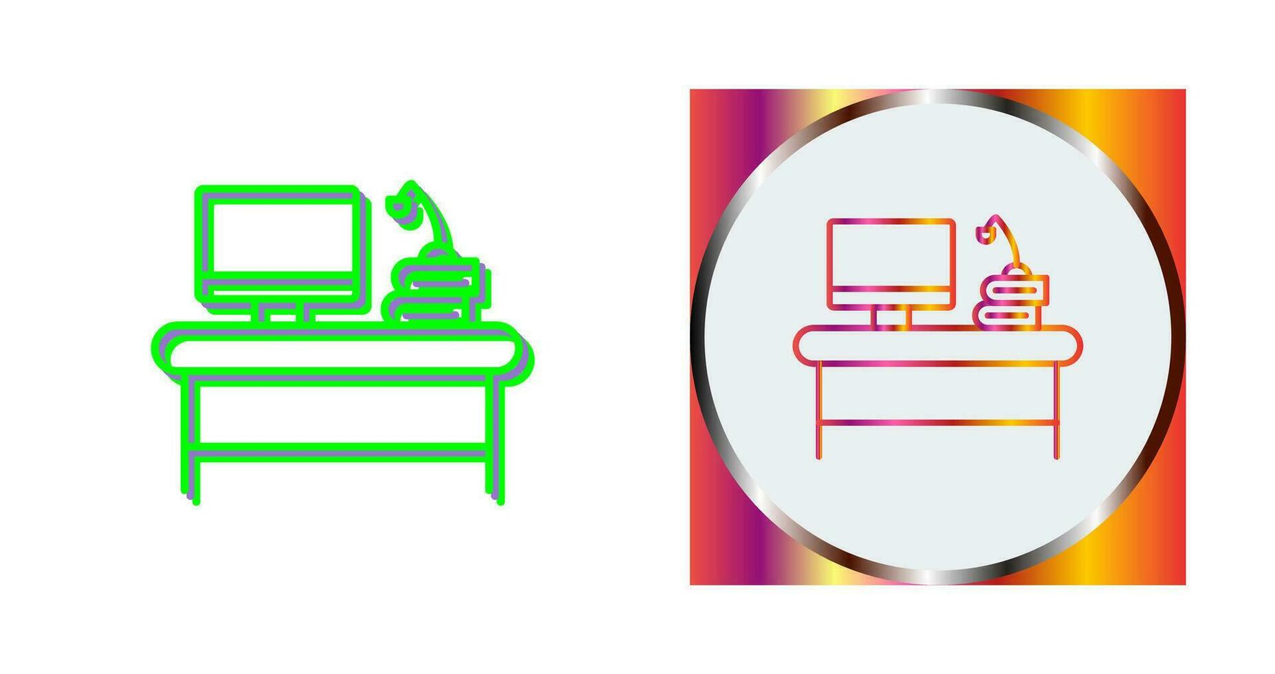 Desktop Vector Icon