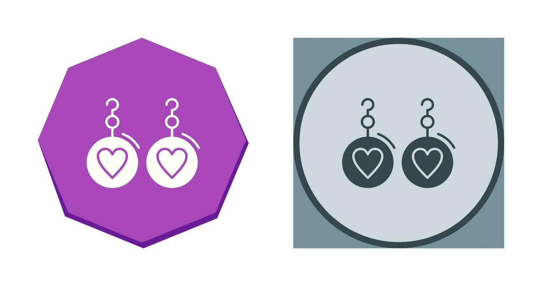 Earrings Vector Icon
