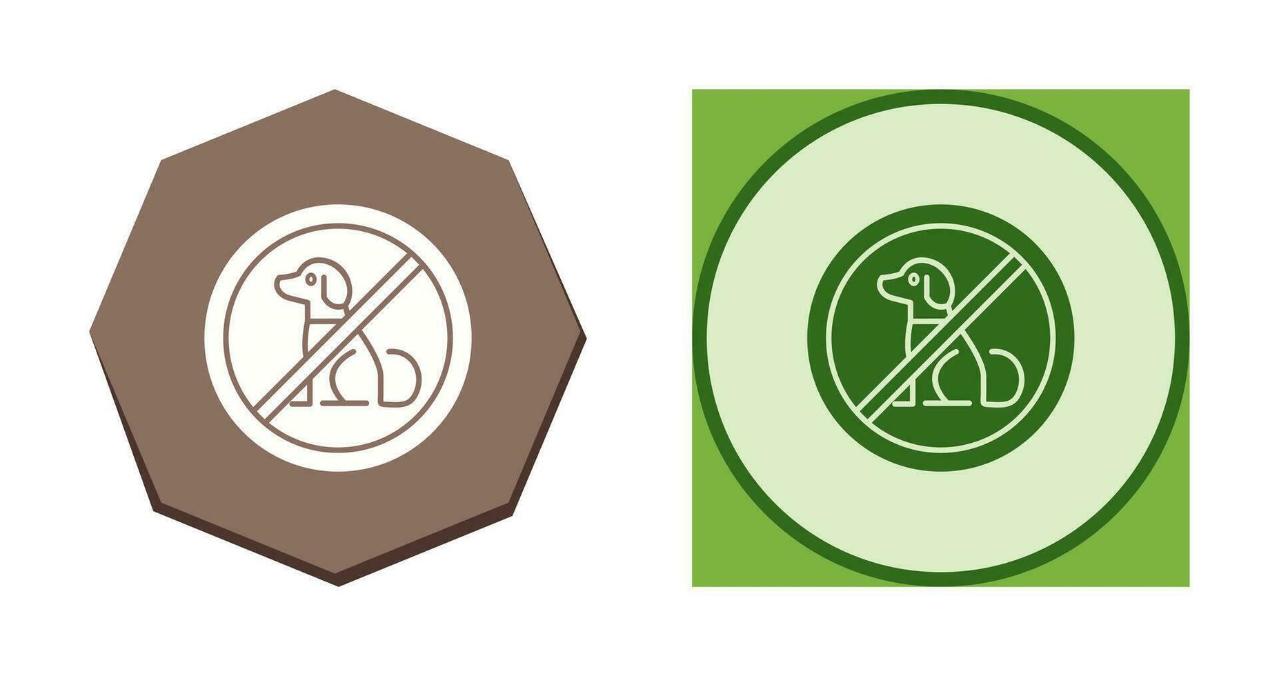 No Pets Vector Icon