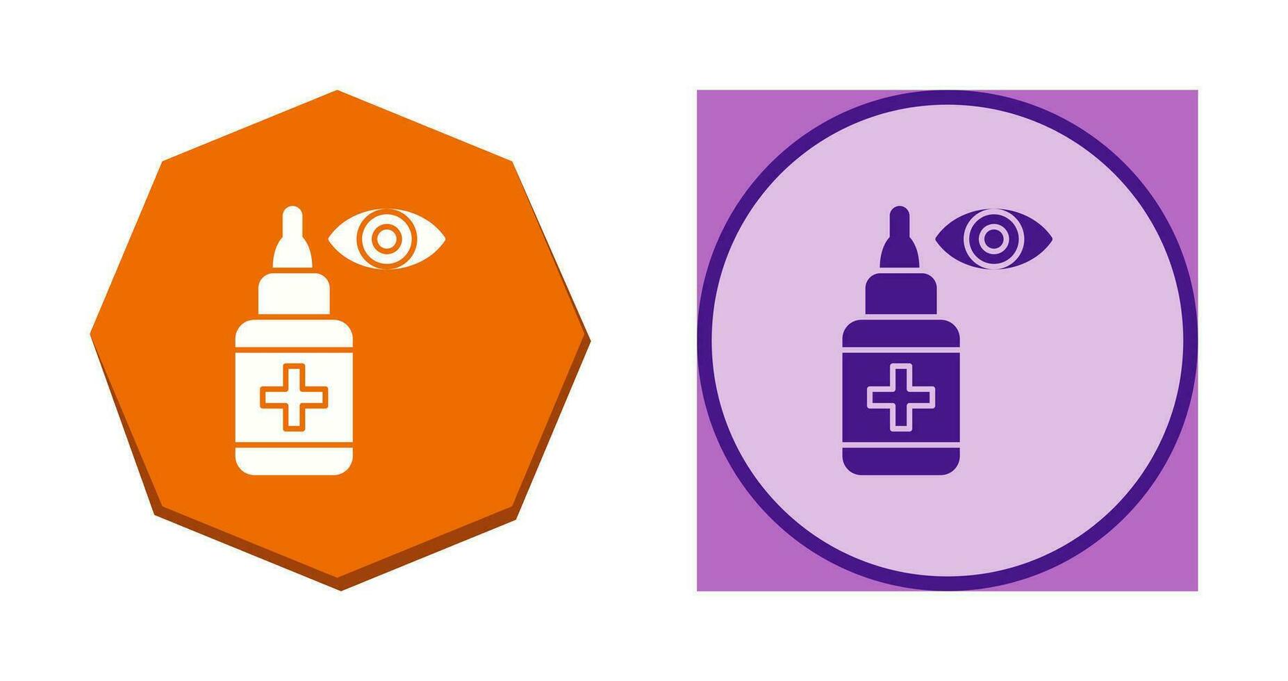 Eye Drop Vector Icon