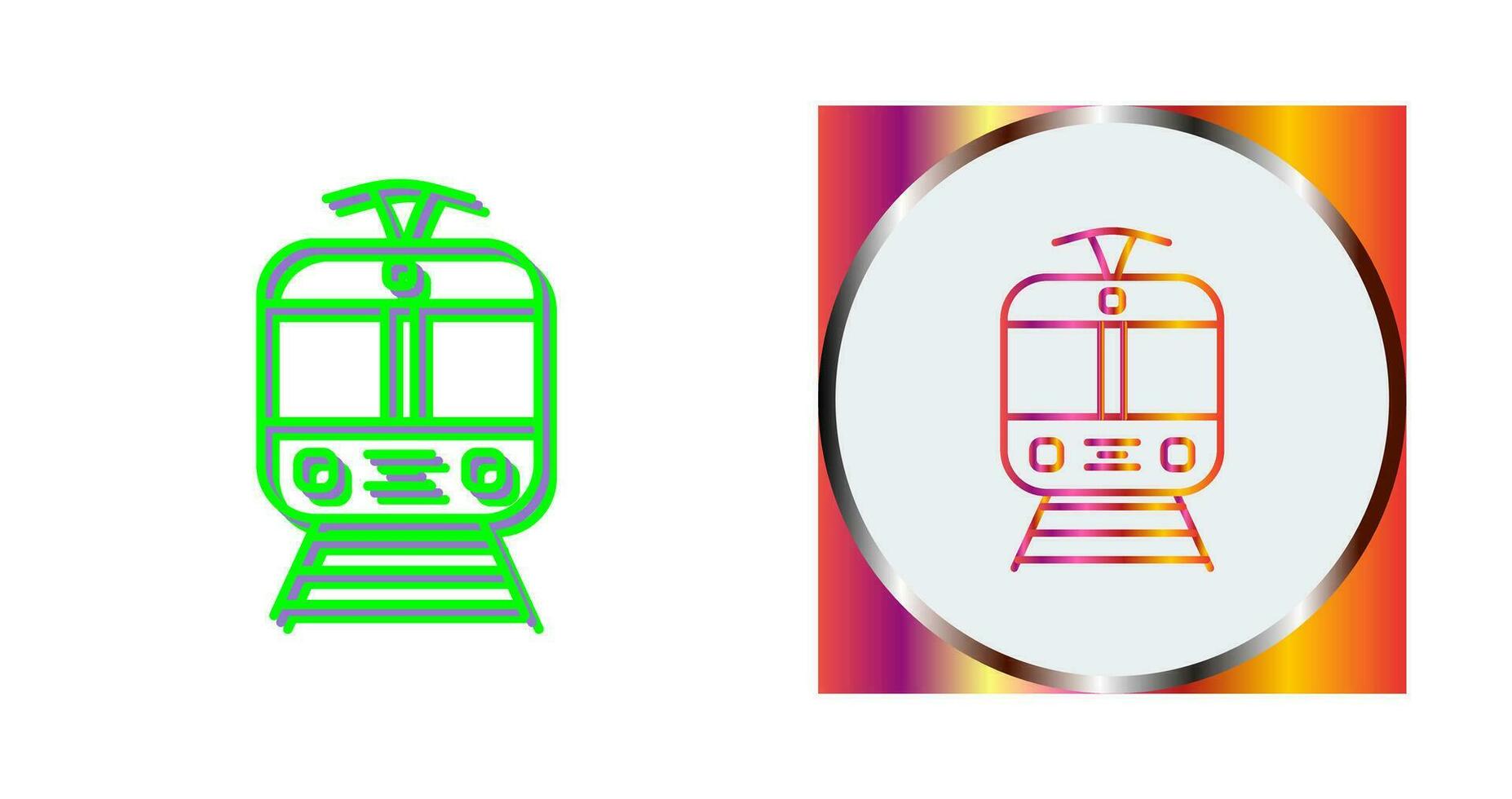 Tram Vector Icon