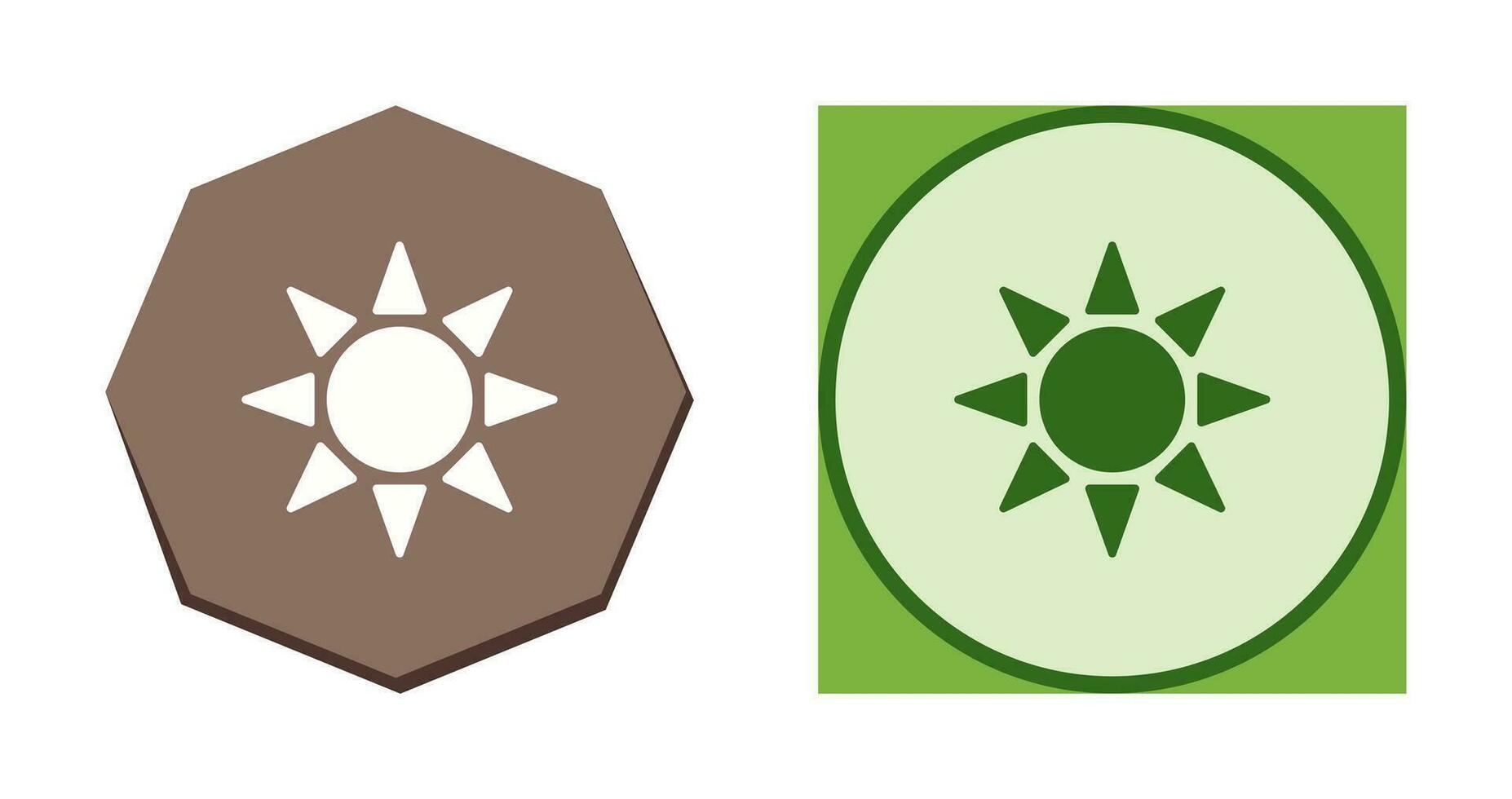 UV Radiation Vector Icon