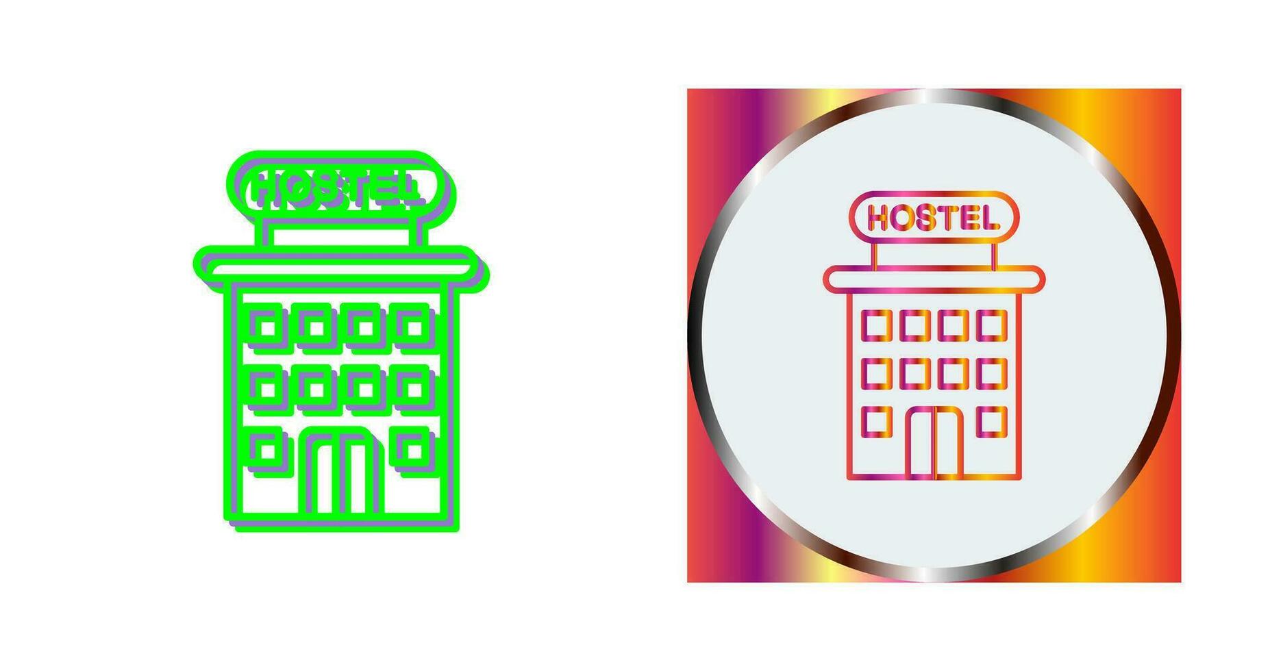 Hostel Vector Icon