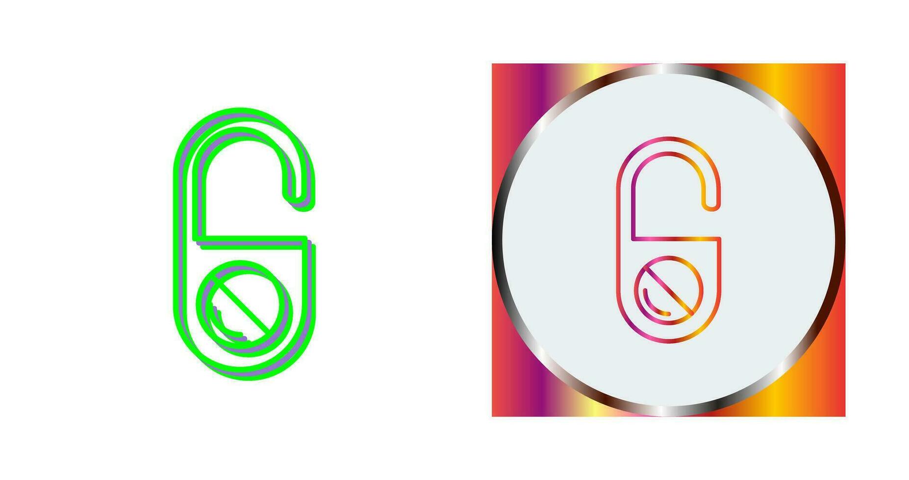 Do Not Disturb Vector Icon