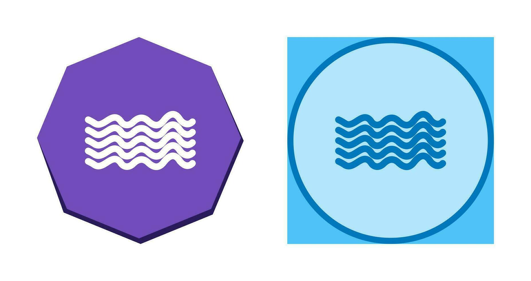 Magnetic Waves Vector Icon