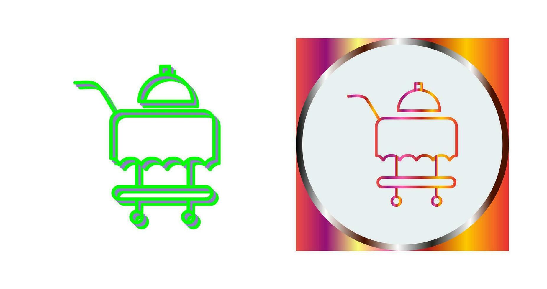 Room Service Vector Icon